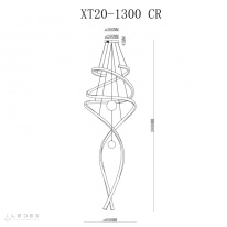 Каскадная люстра iLedex XT20-1300 CR Купить Каскадная люстра iLedex XT20-1300 CR