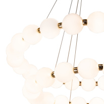 Подвесная люстра AM Group PEARL-D800+600 FGD Цена на Подвесная люстра AM Group PEARL-D800+600 FGD