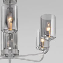 Цена на Люстра на штанге Eurosvet 60138/6 сатин-никель