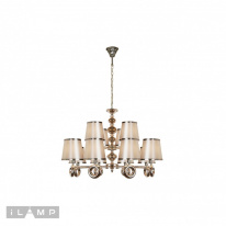 Фото Подвесная люстра iLamp P2401-8+4 Nickel