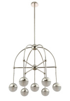 Фото Люстра на штанге Crystal Lux TRUENA SP-PL6+1 NICKEL