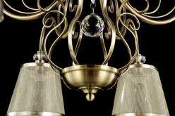 Купить с доставкой по Москве и России Подвесная люстра Freya FR2405-PL-08-BZ