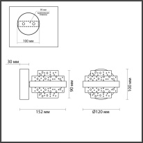 Бра Odeon Light 5031/6WL Купить Бра Odeon Light 5031/6WL
