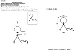 Настольная лампа Crystal Lux FRANCISCA LG1 GOLD/COGNAC в интернет магазине Гет Лайт