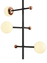 Подвесная люстра Natali Kovaltseva LED LAMPS 81338 GOLD BLACK Подвесная люстра Natali Kovaltseva LED LAMPS 81338 GOLD BLACK в интернет магазине Гет Лайт