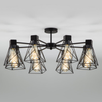 Фото Люстра на штанге Eurosvet 70107/8 черный