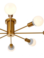 Цена на Люстра на штанге Natali Kovaltseva LOFT 75140/8C GOLD
