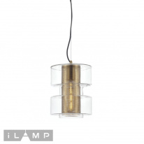 Подвесной светильник iLamp P7555-1 GD Фото Подвесной светильник iLamp P7555-1 GD