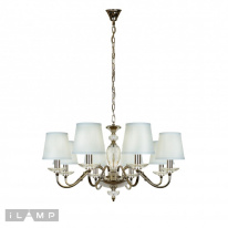 Подвесная люстра iLamp P2345-8 nic Фото Подвесная люстра iLamp P2345-8 nic