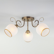 Фото Люстра на штанге Eurosvet 30159/3 античная бронза