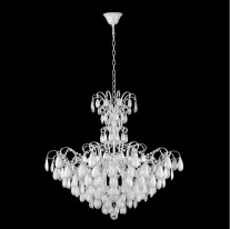 Фото Каскадная люстра Crystal Lux SEVILIA SP9 SILVER