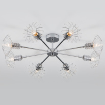 Купить Люстра на штанге Eurosvet 70108/8 хром