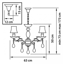 Цена на Подвесная люстра Lightstar 701061