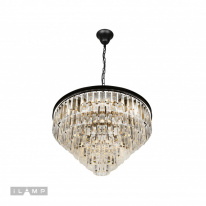 Каскадная люстра iLamp 6101-800 BK Фото Каскадная люстра iLamp 6101-800 BK