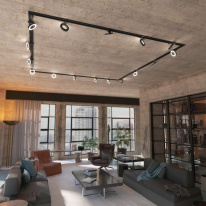 Купить с доставкой по Москве и России Светильник на шине Elektrostandard Spila черный 12W 4200K (85079/01) однофазный