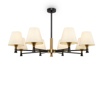 Фото Люстра на штанге Freya FR5098PL-08BBS