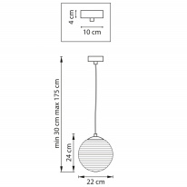 Цена на Подвесной светильник Lightstar 804101