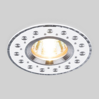 Фото Встраиваемый светильник Elektrostandard 2008 MR16 WH белый