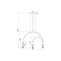 Подвесная люстра Vele Luce VL4283P03 в интернет магазине Гет Лайт