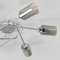 Накладная люстра Eurosvet 30167/6 хром Купить Накладная люстра Eurosvet 30167/6 хром