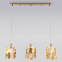 Купить Подвесной светильник Eurosvet 50101/3 перламутровое золото