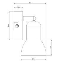 Цена на Спот ARTE Lamp A3115AP-1SS