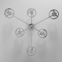Цена на Люстра на штанге Eurosvet 60144/6 хром