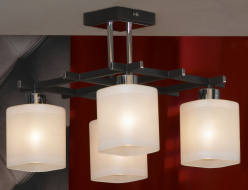Люстра на штанге Lussole LSL-9007-04 Фото Люстра на штанге Lussole LSL-9007-04