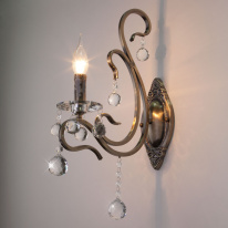 Цена на Бра Eurosvet 12505/1 античная бронза Strotskis