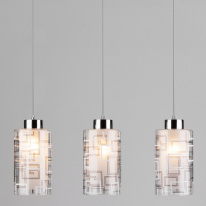 Фото Подвесной светильник Eurosvet 50002/3 хром