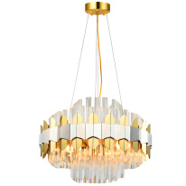 Фото Каскадная люстра Natali Kovaltseva SKALA 81435/8C BRASS SILVER