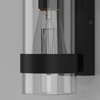 Купить Светильник настенный Elektrostandard Falcon черный (35167/D)
