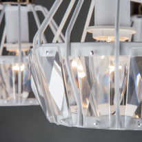 Купить Люстра на штанге Eurosvet 70075/5 белый