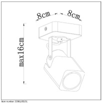 Спот LUCIDE 33961/05/31 в интернет магазине Гет Лайт