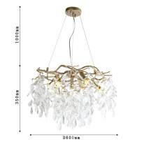 Подвесная люстра Favourite 3056-7P Купить с доставкой по Москве и России Подвесная люстра Favourite 3056-7P