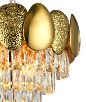 Купить Каскадная люстра Natali Kovaltseva CHIC 81437/8C GOLD