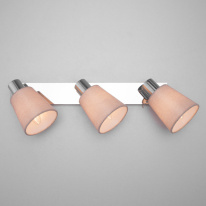 Цена на Спот Eurosvet 20080/3 хром/бежевый