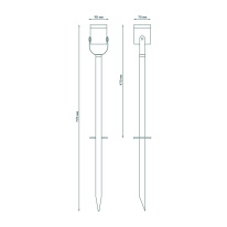 Купить Грунтовый светильник Gauss GD155