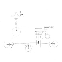 Купить Детская люстра ImperiumLoft 194952-23