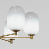 Купить с доставкой по Москве и России Люстра на штанге Eurosvet 60161/6 латунь