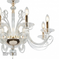 Купить Подвесная люстра iLamp P9372-8 GD
