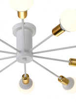 Цена на Накладная люстра Natali Kovaltseva LOFT 79014/10С WHITE GOLD