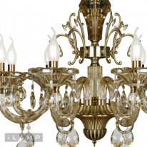 Купить Подвесная люстра iLamp 61079-8 BR