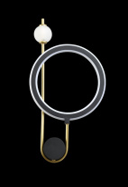 Бра Crystal Lux CORIDA AP25W LED BLACK/GOLD Купить Бра Crystal Lux CORIDA AP25W LED BLACK/GOLD