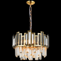 Каскадная люстра Natali Kovaltseva IMPERIUM 76018/5C GOLD PLATED в интернет магазине Гет Лайт