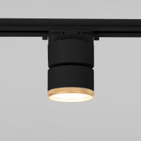Светильник на шине Elektrostandard Impact чёрный матовый/золото 10W 4200K (85514/01) однофазный в интернет магазине Гет Лайт