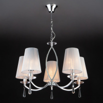 Цена на Подвесная люстра Eurosvet 60079/5 хром