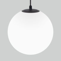 Купить с доставкой по Москве и России Подвесной уличный светильник Elektrostandard Sfera H черный D200 (35158/U)