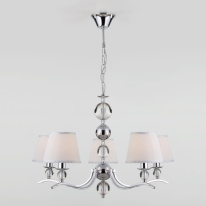 Фото Подвесная люстра Eurosvet 60097/5 хром