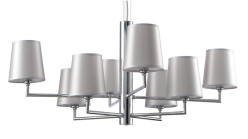 Цена на Подвесная люстра Crystal Lux AZUL SP8 CHROME